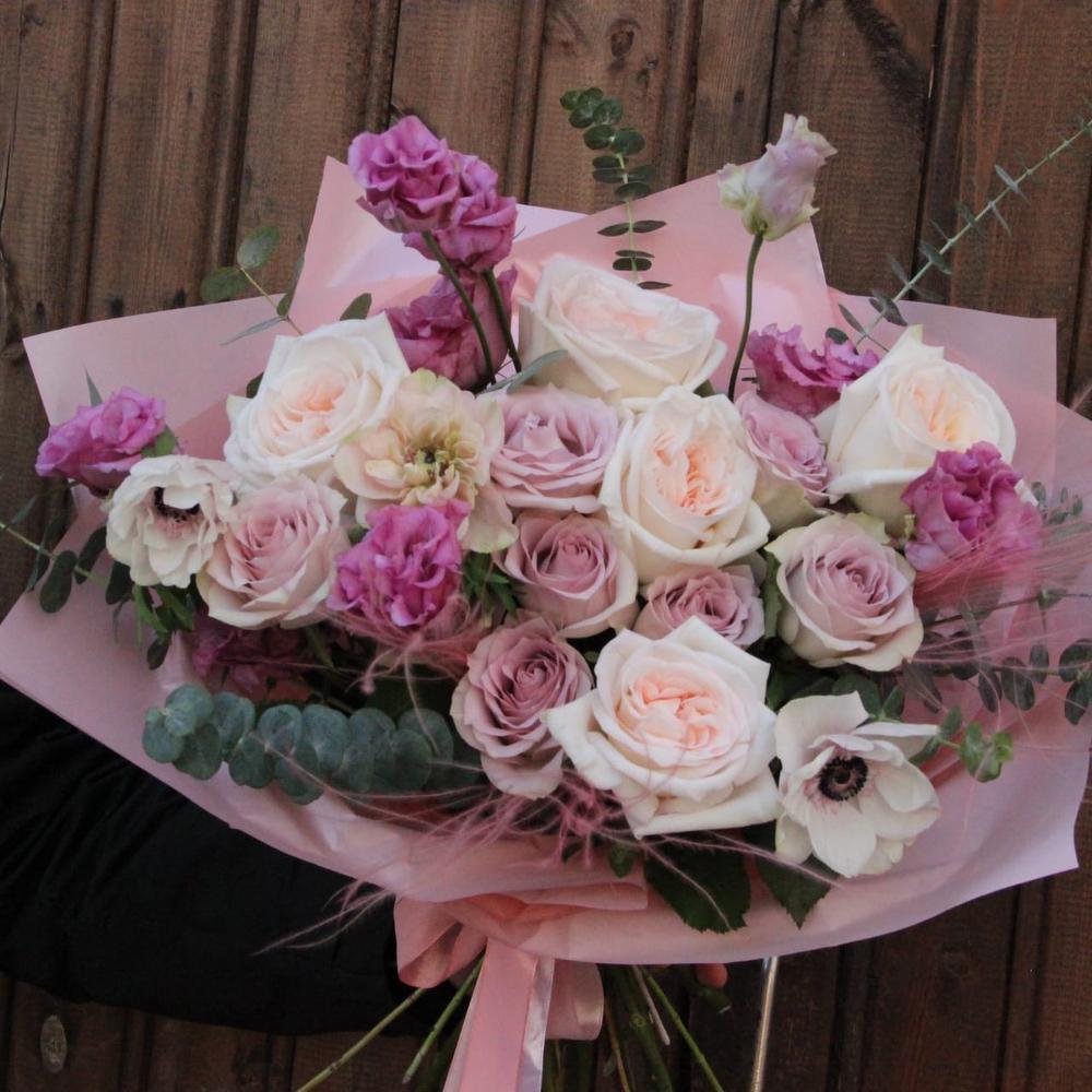 For you - Анемоны, розы и эустома