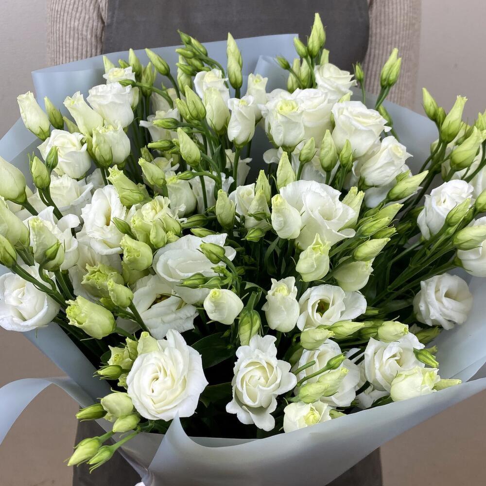 Белая эустома