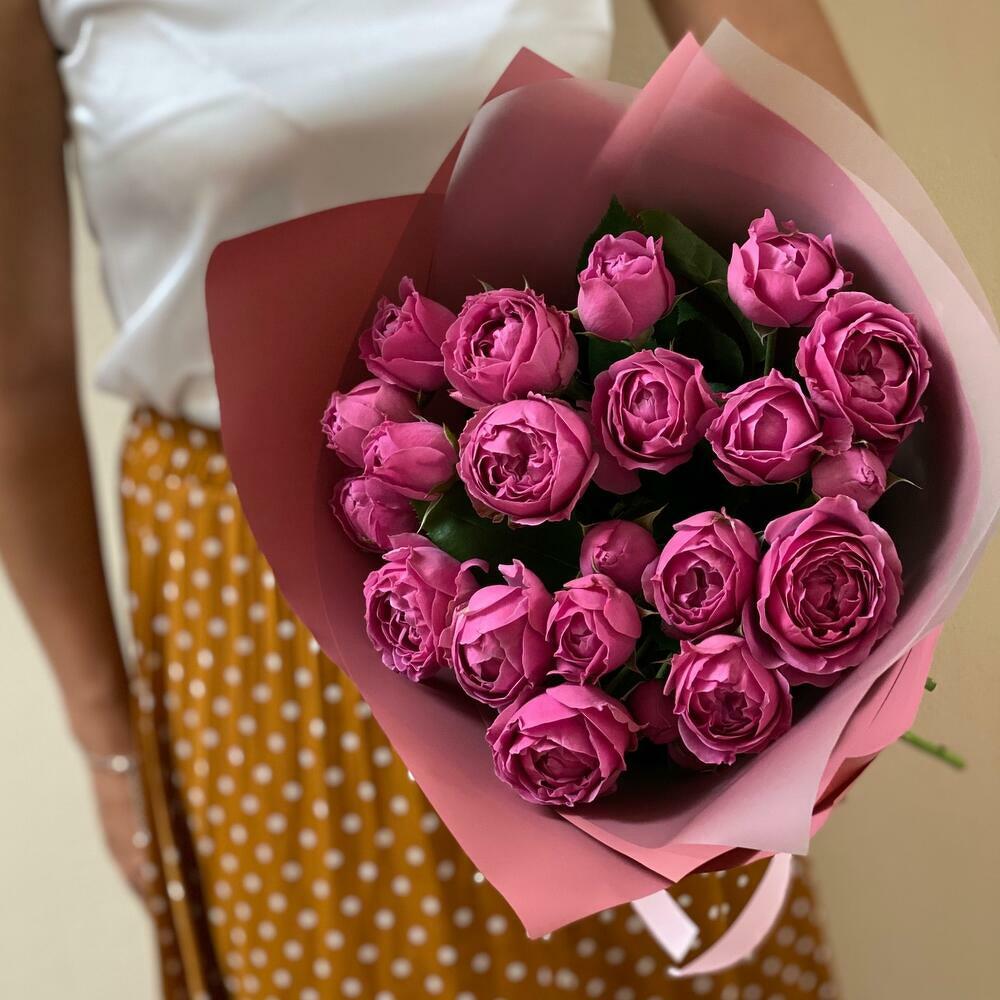 9 Misty Bubbles spray peony roses