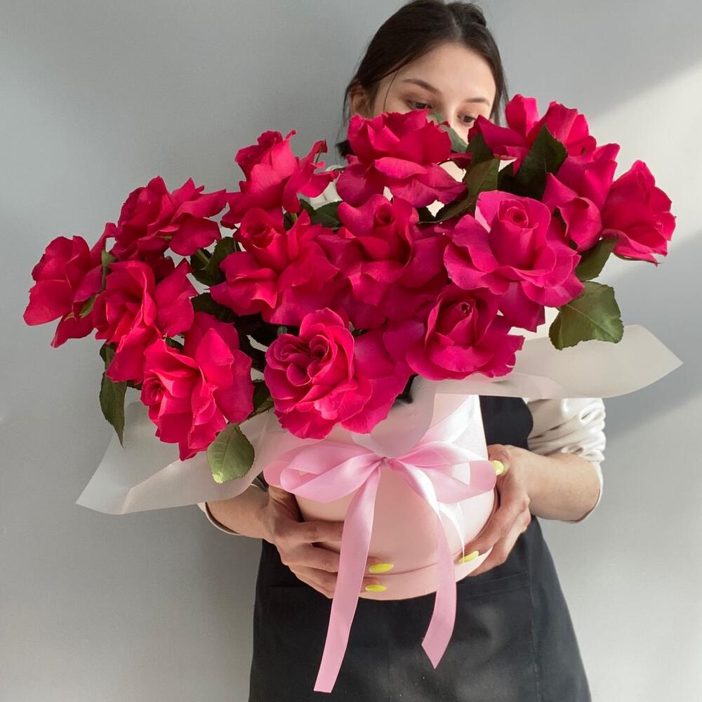 Цветы в коробке