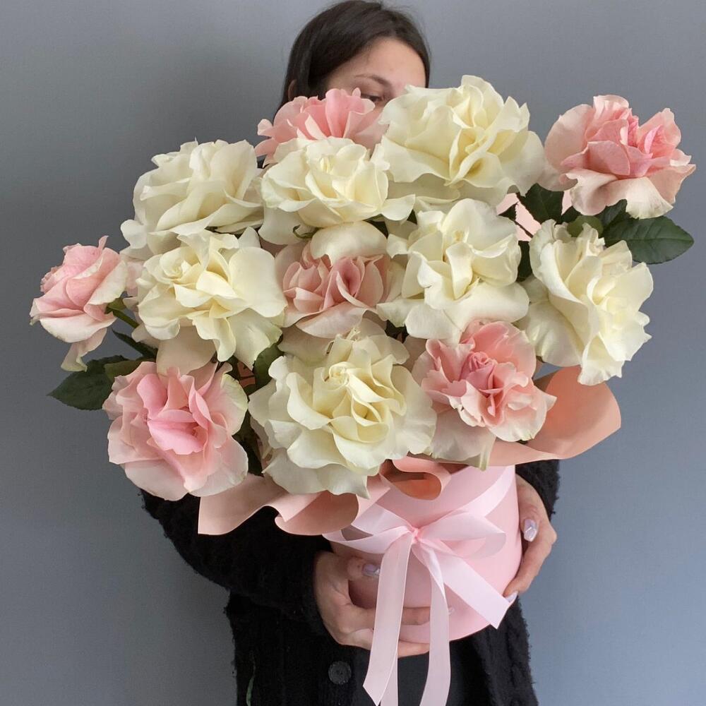 Цветы в коробке