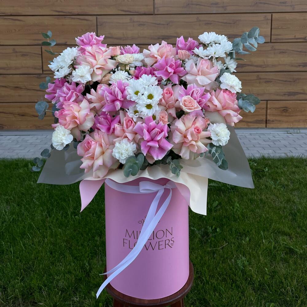 Цветы в коробке