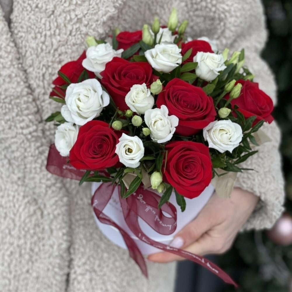 Цветы в коробке