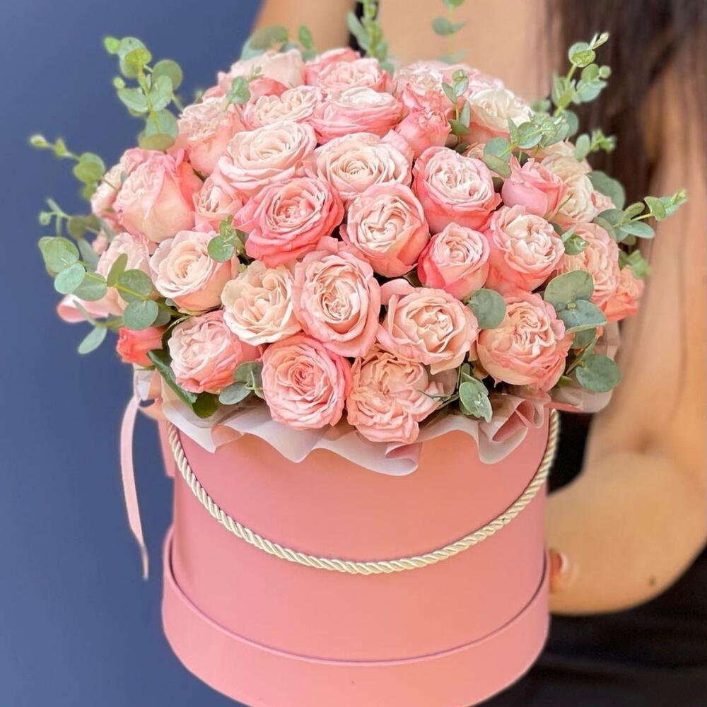 Цветы в коробке